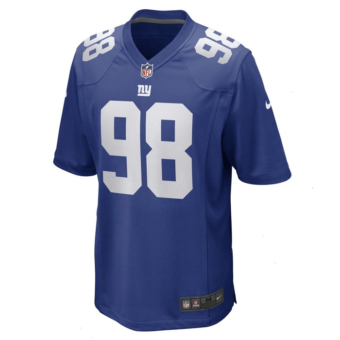 D.J. Davidson New York Giants Nike Game Player Jersey - Royal