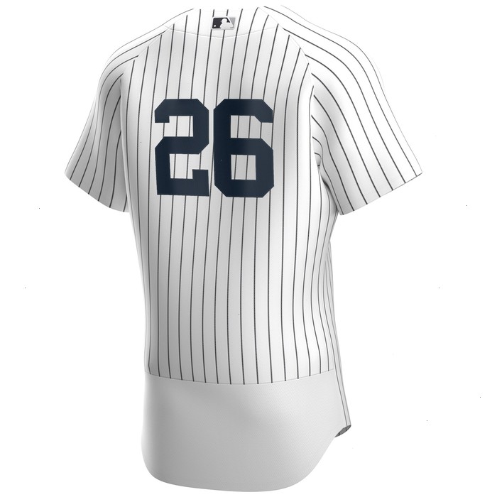 DJ LeMahieu New York Yankees Nike Home Authentic Player Jersey - White/Navy