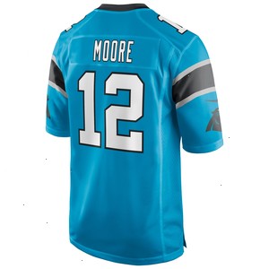 DJ Moore Carolina Panthers Nike Game Player Jersey - Blue