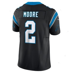 D.J. Moore Carolina Panthers Nike Vapor F.U.S.E. Limited Jersey - Black