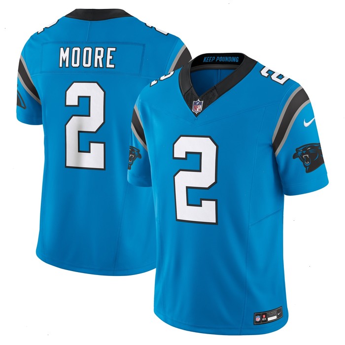 D.J. Moore Carolina Panthers Nike Vapor F.U.S.E. Limited Jersey - Blue