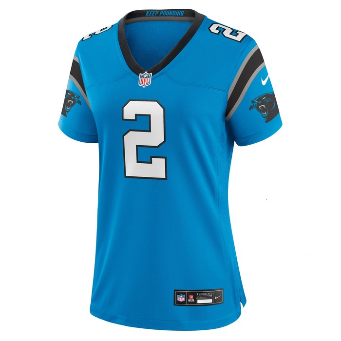 D.J. Moore Carolina Panthers Nike Women's Player Jersey - Blue