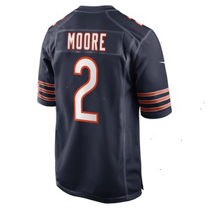 D.J. Moore Chicago Bears Nike Team Color Game Jersey - Navy