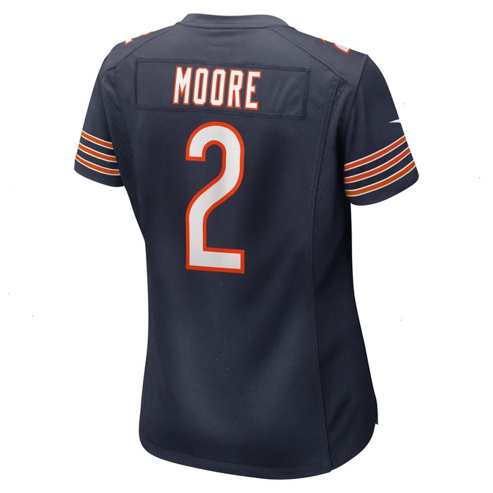 D.J. Moore Chicago Bears Nike Women's Player Jersey - Navy