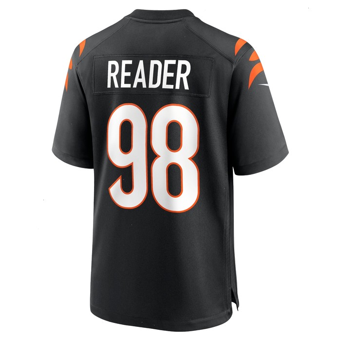 D.J. Reader Cincinnati Bengals Nike Game Jersey - Black