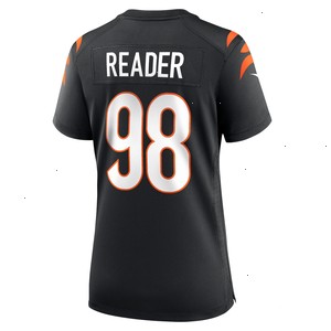 D.J. Reader Cincinnati Bengals Women's Nike Game Jersey - Black