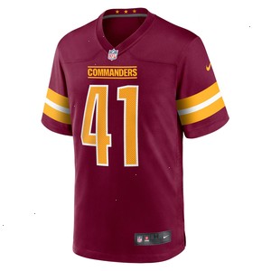 D.J. Stirgus Washington Commanders Nike Team Game Jersey - Burgundy