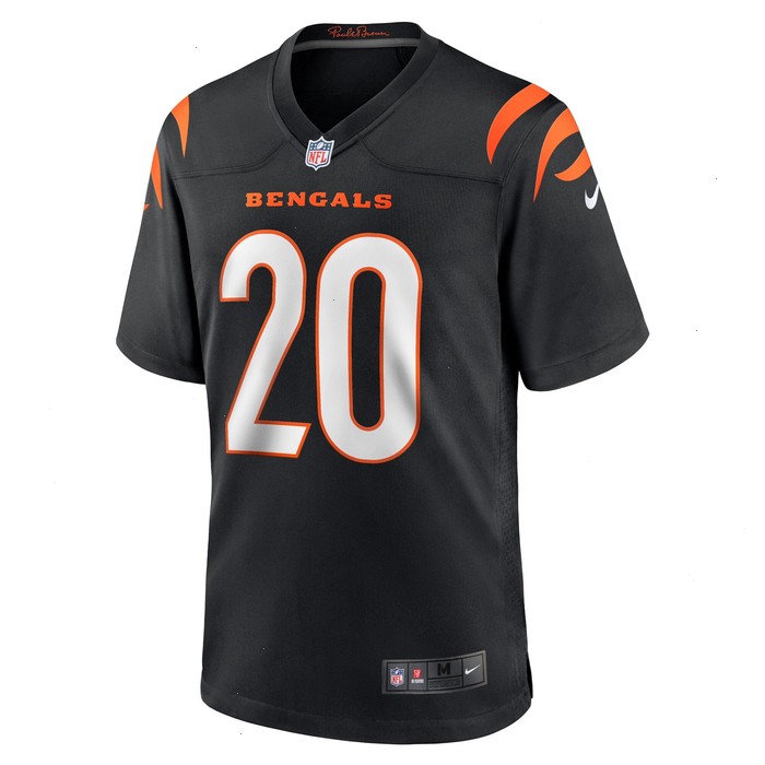 DJ Turner Cincinnati Bengals Nike Team Game Jersey - Black