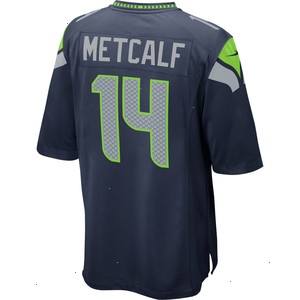 DK Metcalf Seattle Seahawks Nike Game Jersey - College Navy