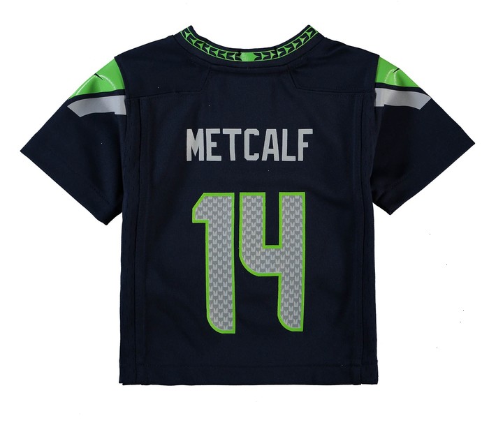 DK Metcalf Seattle Seahawks Nike Infant Game Jersey - College Navy