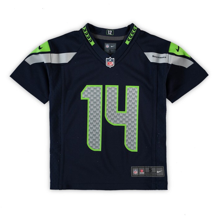 DK Metcalf Seattle Seahawks Nike Preschool Game Jersey - Navy