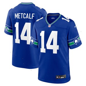 DK Metcalf Seattle Seahawks Nike Throwback Player Game Jersey - Royal