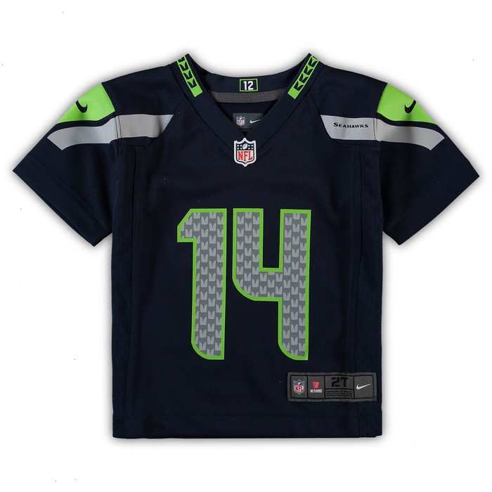 DK Metcalf Seattle Seahawks Nike Toddler Game Jersey - Navy