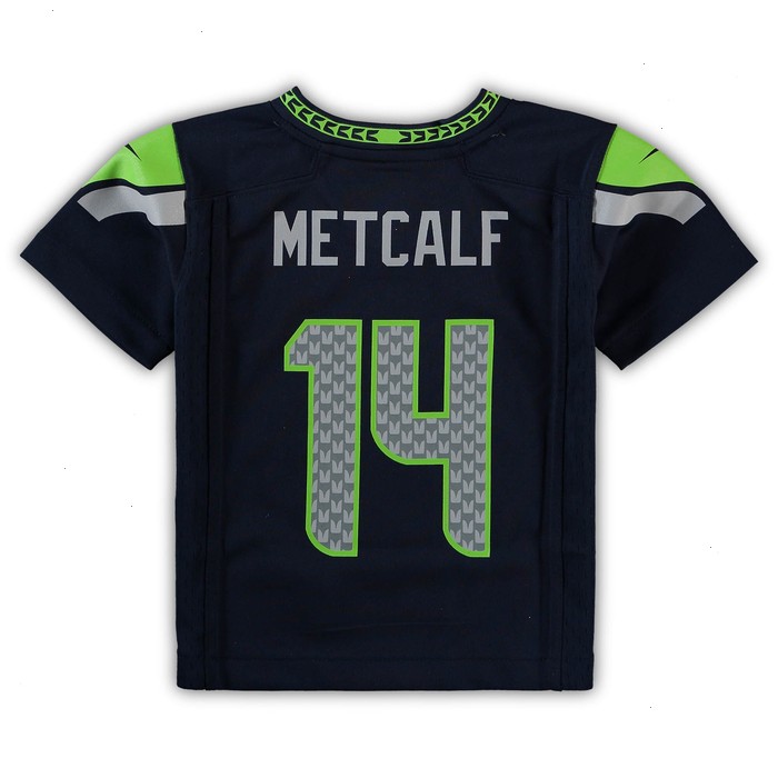 DK Metcalf Seattle Seahawks Nike Toddler Game Jersey - Navy