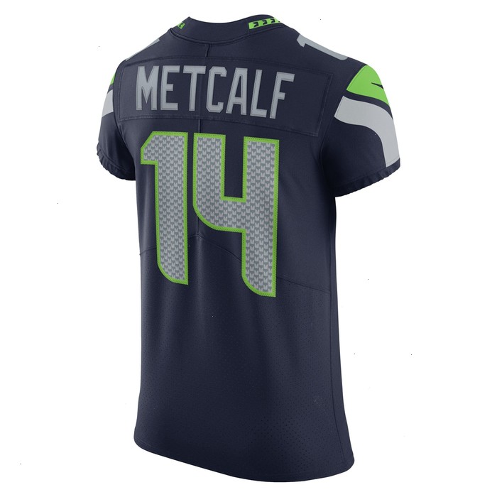 DK Metcalf Seattle Seahawks Nike Vapor Elite Player Jersey - College Navy