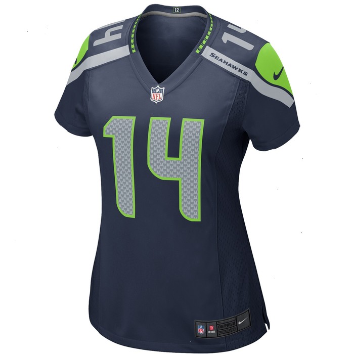 DK Metcalf Seattle Seahawks Nike Women's Game Jersey - College Navy