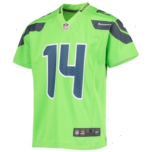 DK Metcalf Seattle Seahawks Nike Youth Game Jersey - Neon Green