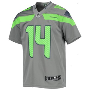 DK Metcalf Seattle Seahawks Nike Youth Inverted Team Game Jersey - Gray