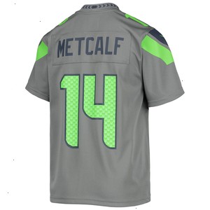 DK Metcalf Seattle Seahawks Nike Youth Inverted Team Game Jersey - Gray