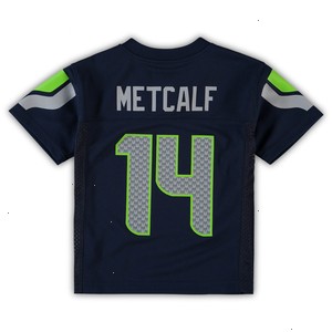 DK Metcalf Seattle Seahawks Preschool Replica Player Jersey - Navy