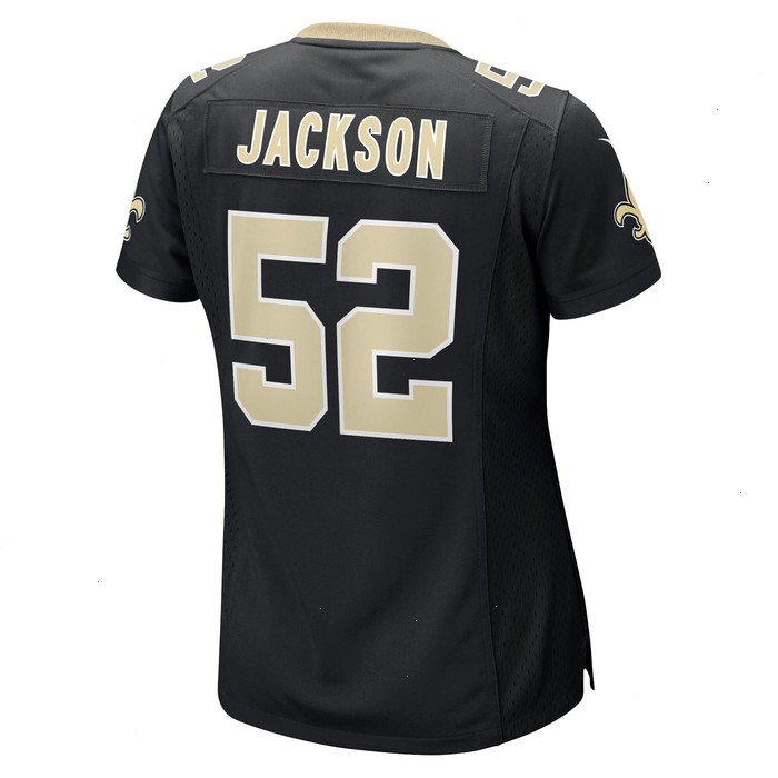 D'Marco Jackson New Orleans Saints Nike Women's Game Player Jersey - Black