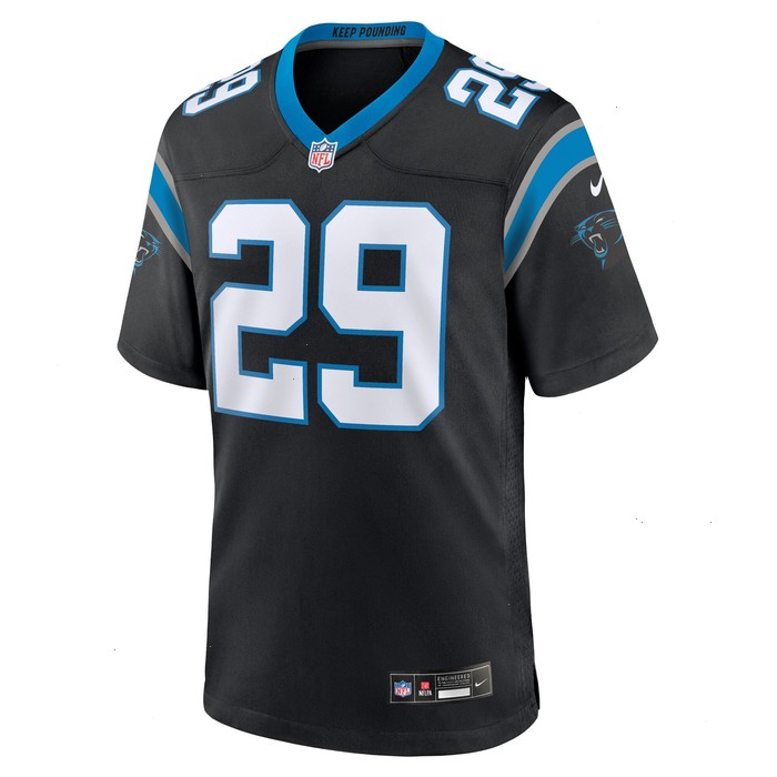 D'Shawn Jamison Carolina Panthers Nike Team Game Jersey - Black V1