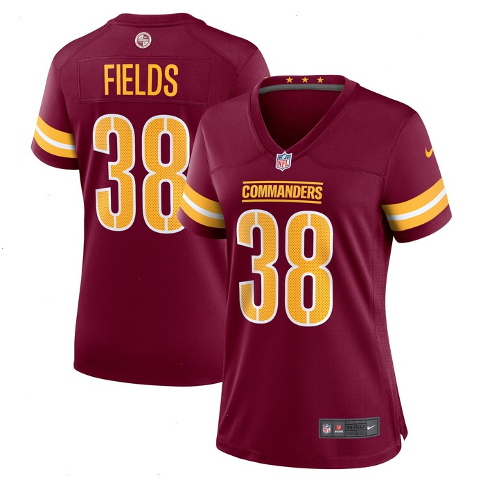 DaMarcus Fields Washington Commanders Nike Women's Home Game Player Jersey - Burgundy