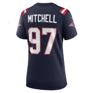 DaMarcus Mitchell New England Patriots Nike Women's Game Player Jersey - Navy