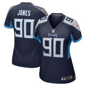 DaQuan Jones Tennessee Titans Nike Women's Game Jersey - Navy