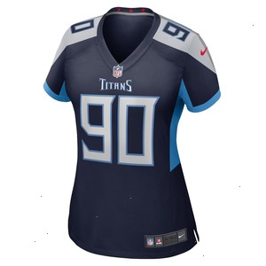 DaQuan Jones Tennessee Titans Nike Women's Game Jersey - Navy