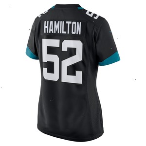 DaVon Hamilton Jacksonville Jaguars Nike Women's Game Jersey - Black