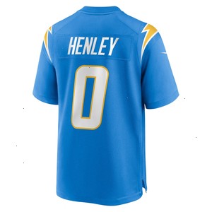 Daiyan Henley Los Angeles Chargers Nike Team Game Jersey - Powder Blue