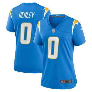 Daiyan Henley Los Angeles Chargers Nike Women's Team Game Jersey - Powder Blue