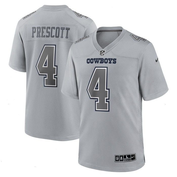 Dak Prescott Dallas Cowboys Nike Atmosphere Fashion Game Jersey - Gray