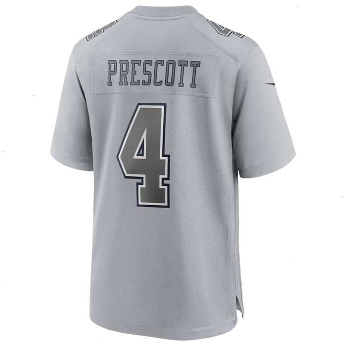 Dak Prescott Dallas Cowboys Nike Atmosphere Fashion Game Jersey - Gray