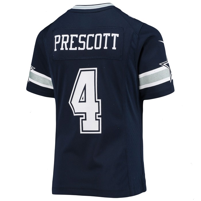 Dak Prescott Dallas Cowboys Nike Girls Youth Team Game Jersey - Navy