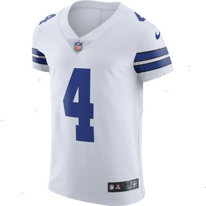 Dak Prescott Dallas Cowboys Nike Vapor Elite Player Jersey - White