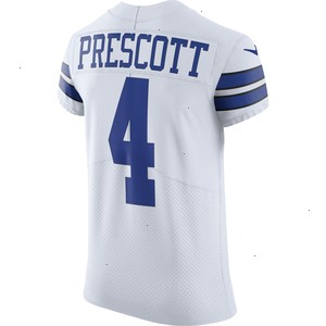 Dak Prescott Dallas Cowboys Nike Vapor Elite Player Jersey - White