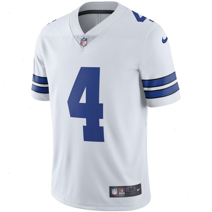 Dak Prescott Dallas Cowboys Nike Vapor Limited Player Jersey - White