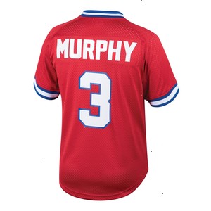 Dale Murphy Atlanta Braves Mitchell & Ness Youth Cooperstown Collection Mesh Batting Practice Jersey - Red