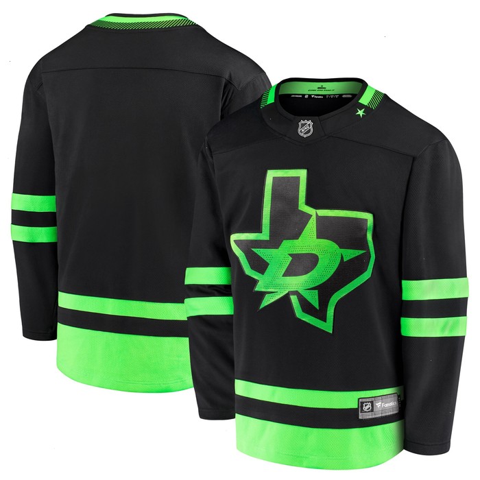 Dallas Stars Fanatics Branded 2020/21 Alternate Premier Breakaway Jersey - Black