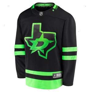 Dallas Stars Fanatics Branded 2020/21 Alternate Premier Breakaway Jersey - Black