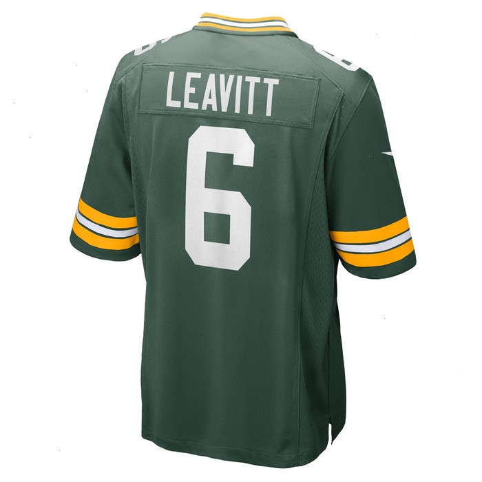 Dallin Leavitt Green Bay Packers Nike Game Player Jersey - Green