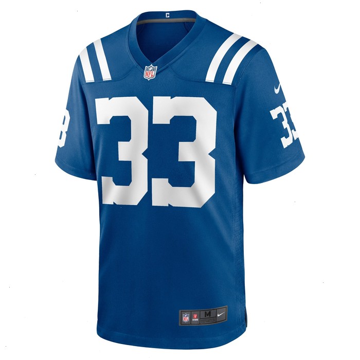 Dallis Flowers Indianapolis Colts Nike Game Player Jersey - Royal