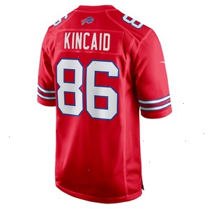 Dalton Kincaid Buffalo Bills Nike Alternate Game Jersey - Red