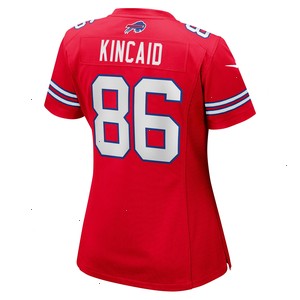 Dalton Kincaid Buffalo Bills Nike Women's Alternate Game Jersey - Red