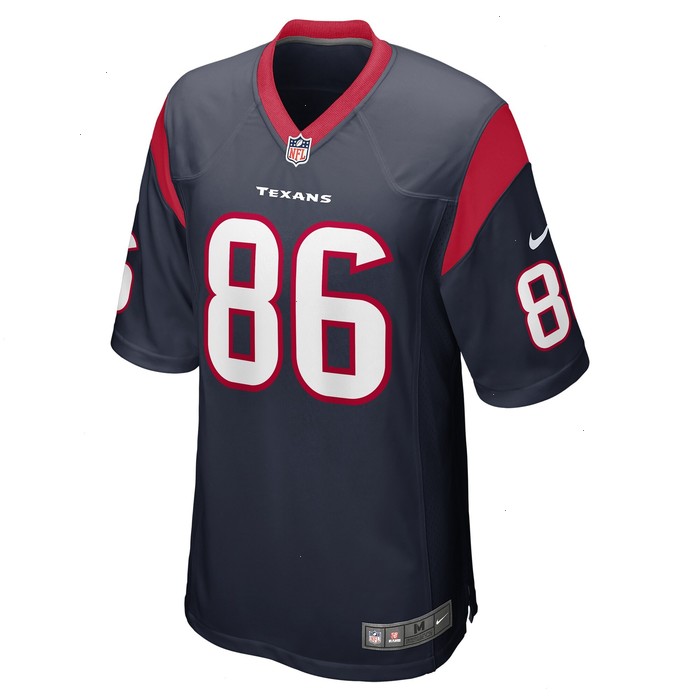 Dalton Schultz Houston Texans Nike Team Game Jersey - Navy