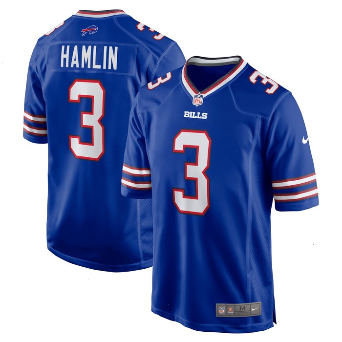 Damar Hamlin Buffalo Bills Nike Game Jersey - Royal