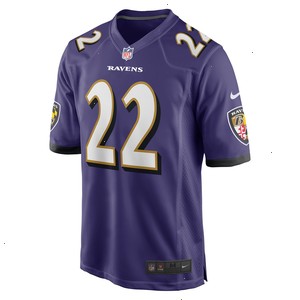 Damarion Williams Baltimore Ravens Nike Player Game Jersey - Purple