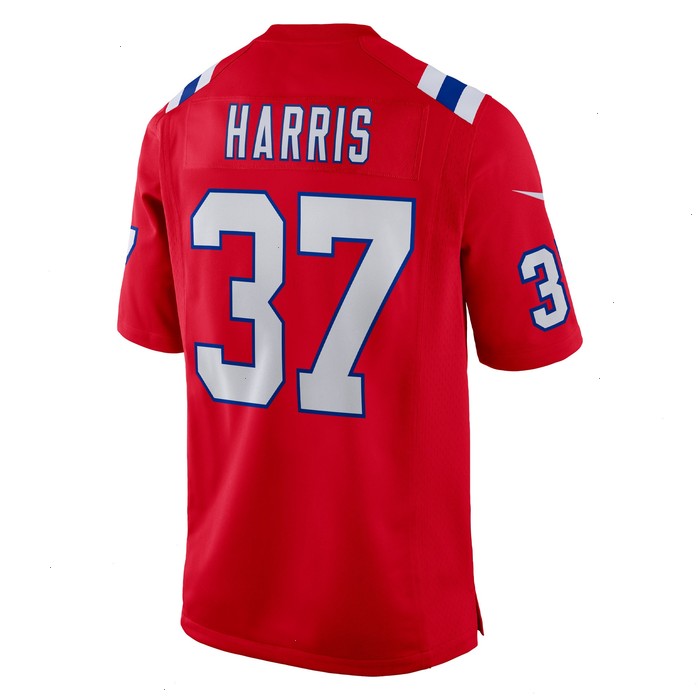 Damien Harris New England Patriots Nike Alternate Game Jersey - Red